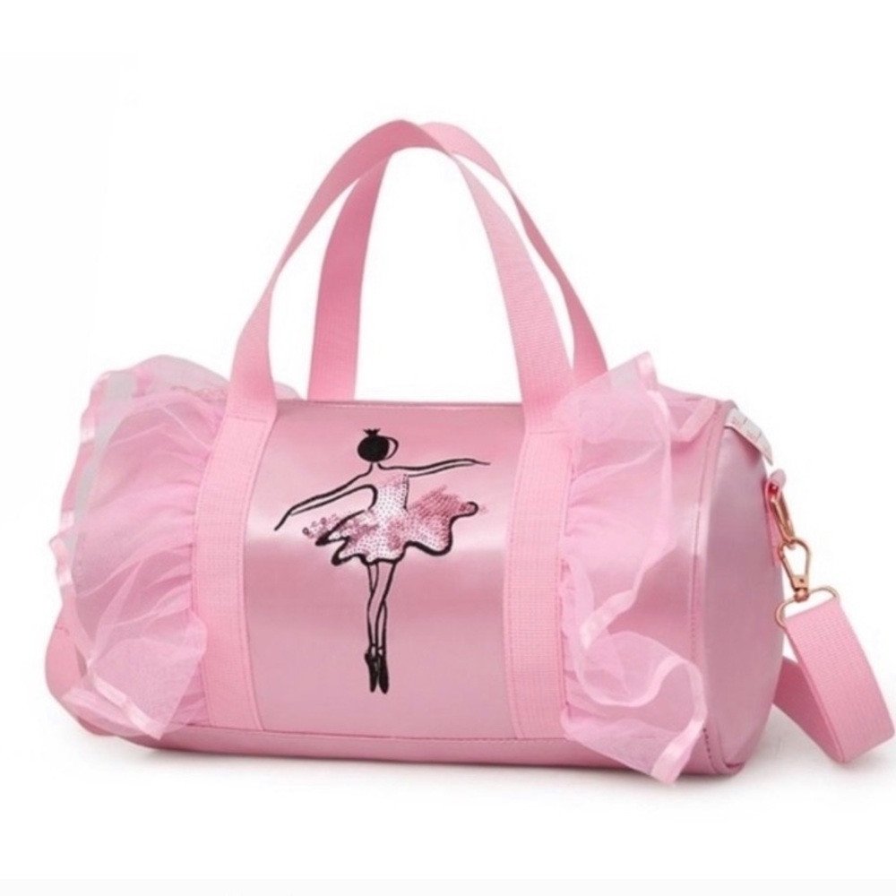 ❗️MARKDOWN❗️PINK BALLET DUFFLE BAG - Picture 7 of 8